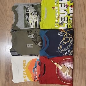 6 pack Boys long sleeve shirts